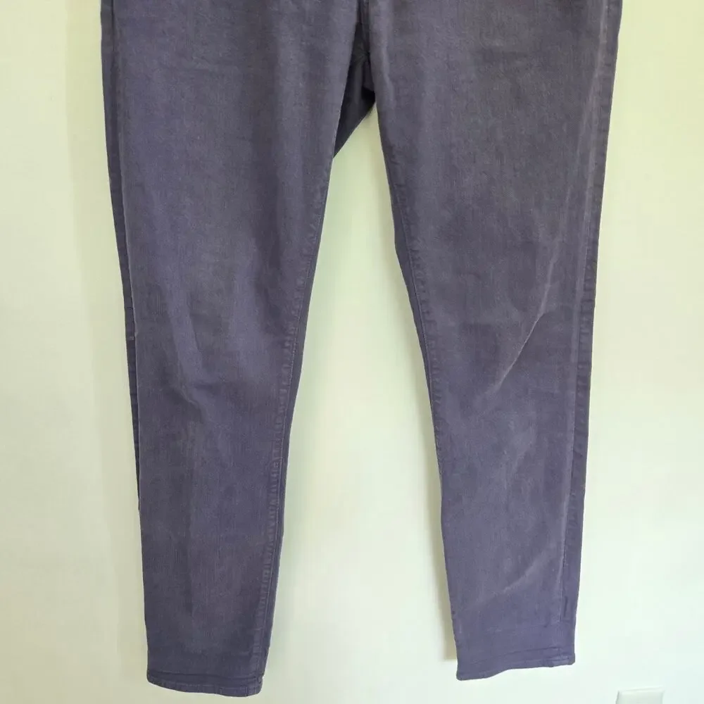 J Crew Men Slim Fit Garment Dyed Five Pocket Jean Blue Work Casual Office 32x34